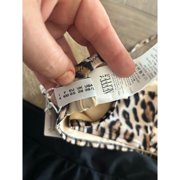 NWT Moschino bikini swimsuit size L top size XL bottom - Picture 9 of 9